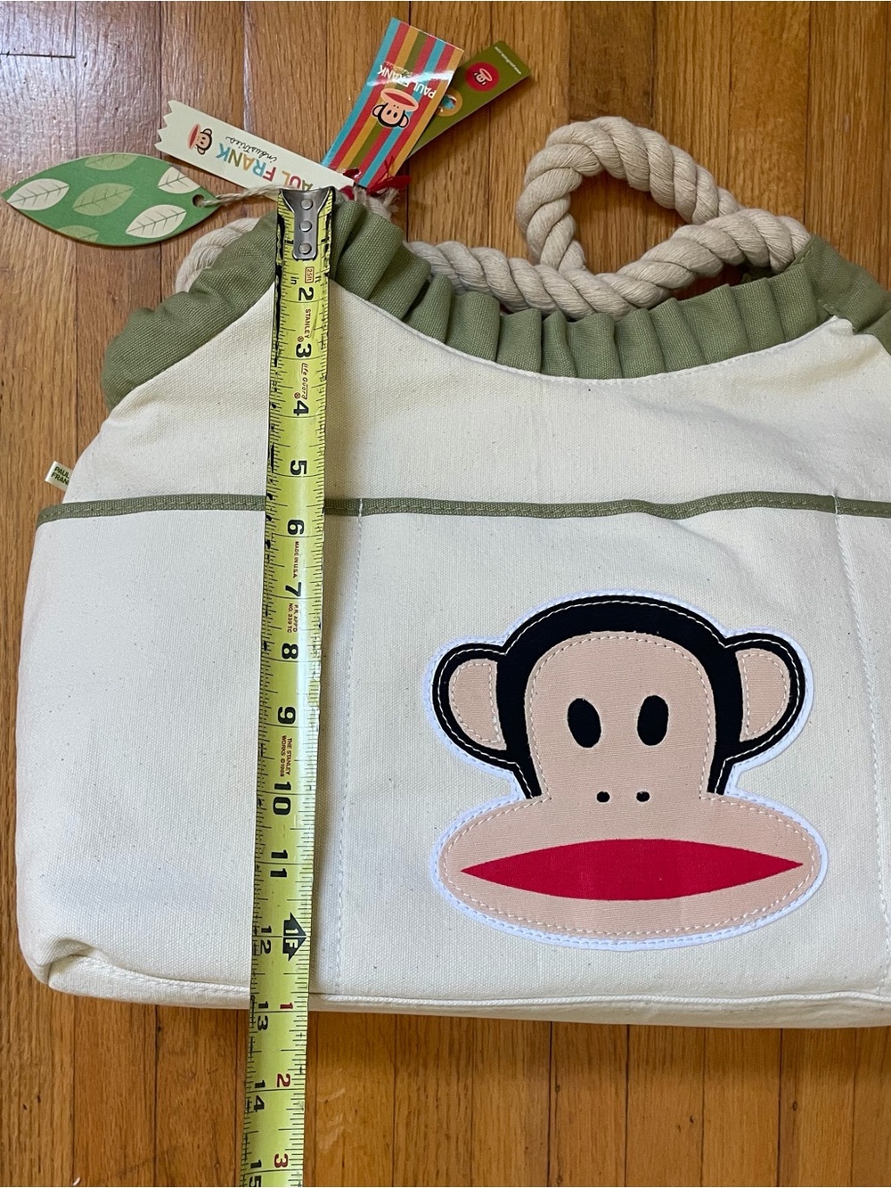 Vintage Paul Frank Diaper Bag & Changing Pad NWT - Picture 11 of 11